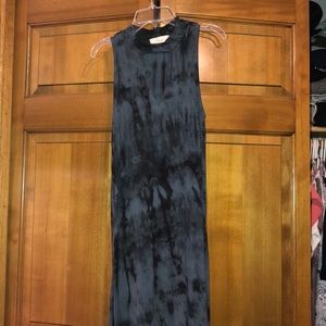 Eyelet cut out dress
